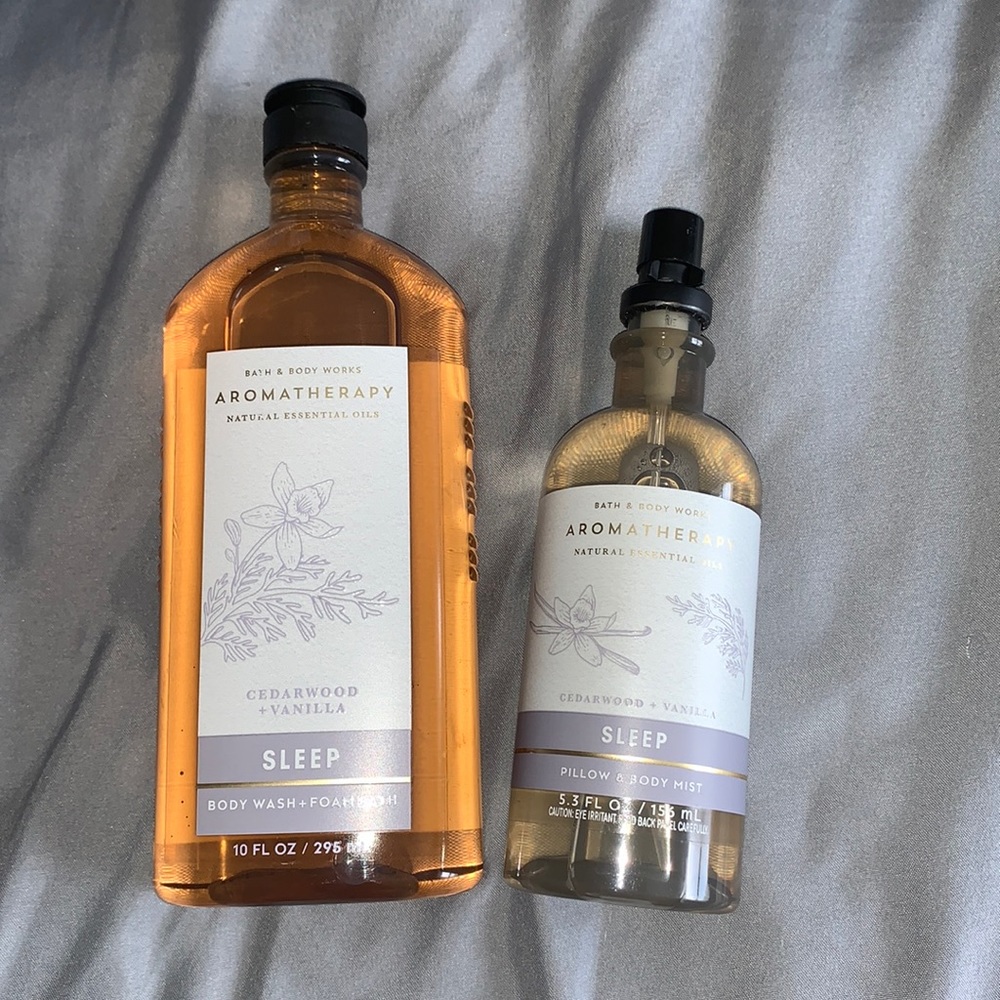 Set of Bath & Body Works Sleep Aromatherapy